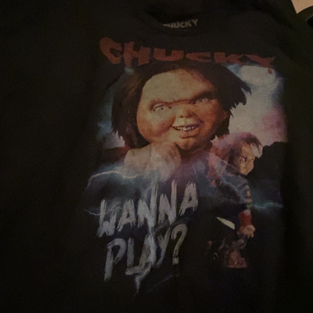 Chucky Graphic Tee - Black